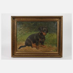 Fritz Schulze-Blanck, Dackelportrait