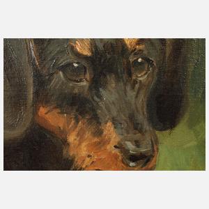 Fritz Schulze-Blanck, Dackelportrait
