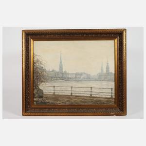 Otto Schulz-Stradtmann, Binnenalster Hamburg