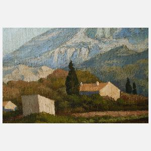 Ch. Thibault, Mediterrane Berglandschaft