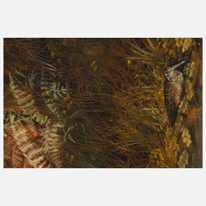 Christiane Vleugels, Herbstwald mit Wild