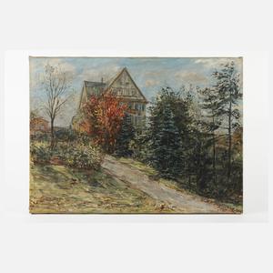Karl Walther, Villa im Garten