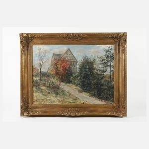 Karl Walther, Villa im Garten