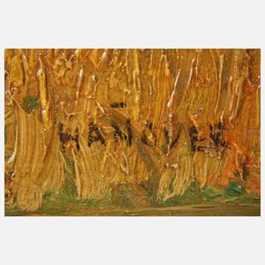 Teodoro Wolf-Ferrari, Feld mit Getreidegarben