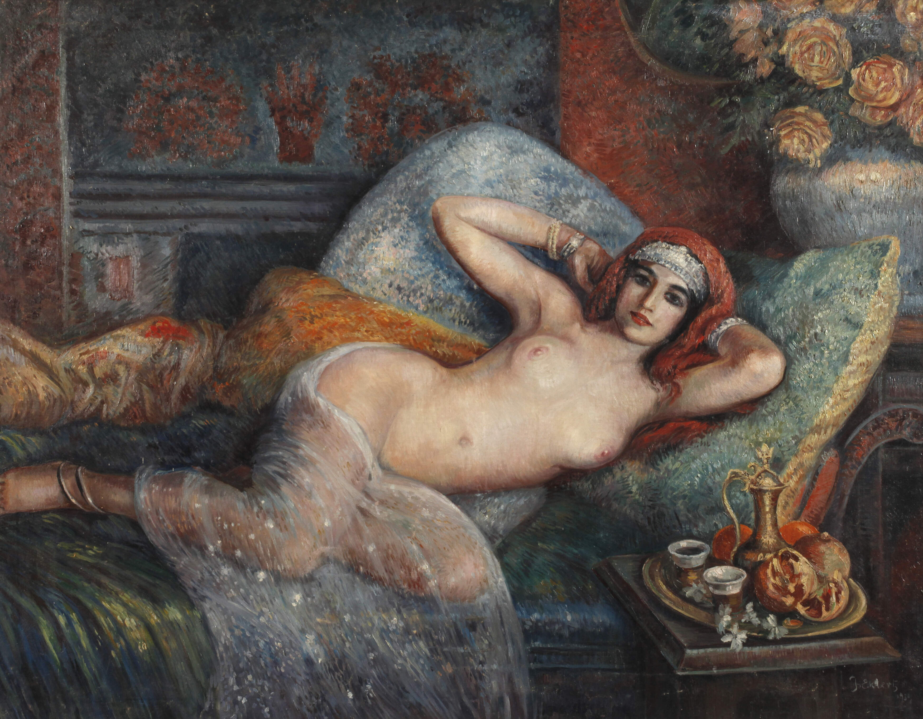 Liegende Odaliske nach Salomon Taib