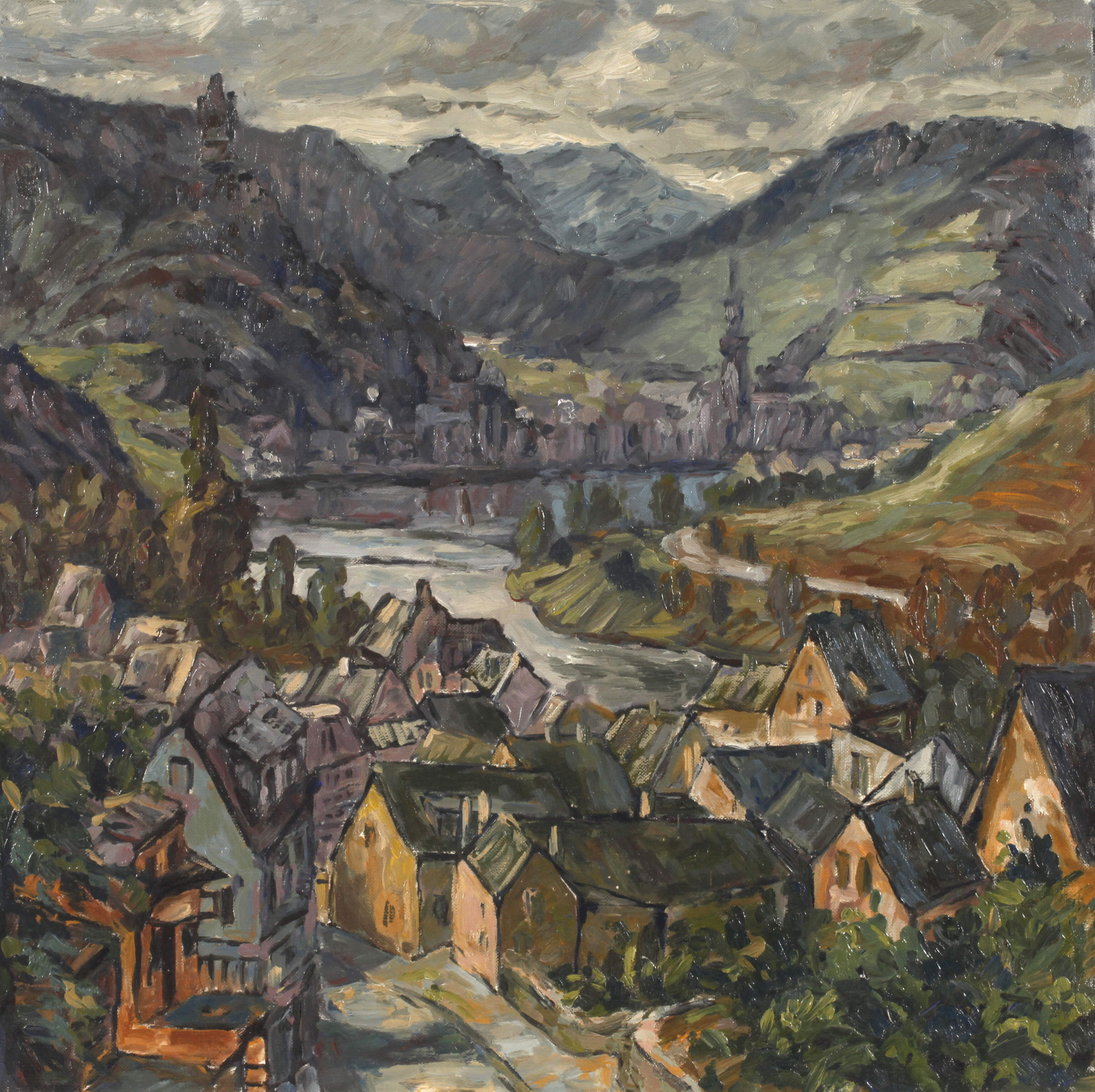 Stadt am Fluss