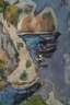 Walter Depas, attr., "Frühling im Gehöft in Capri"