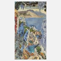 Walter Depas, attr., "Frühling im Gehöft in Capri"111