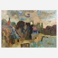 Arnold Fritz, Abstrakte Dorflandschaft111