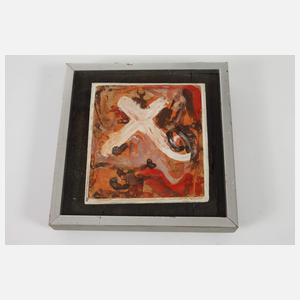 Max Kohler, Abstraktion mit Kreuz