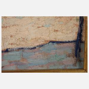 Impressionistische Winterlandschaft