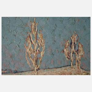 Impressionistische Winterlandschaft