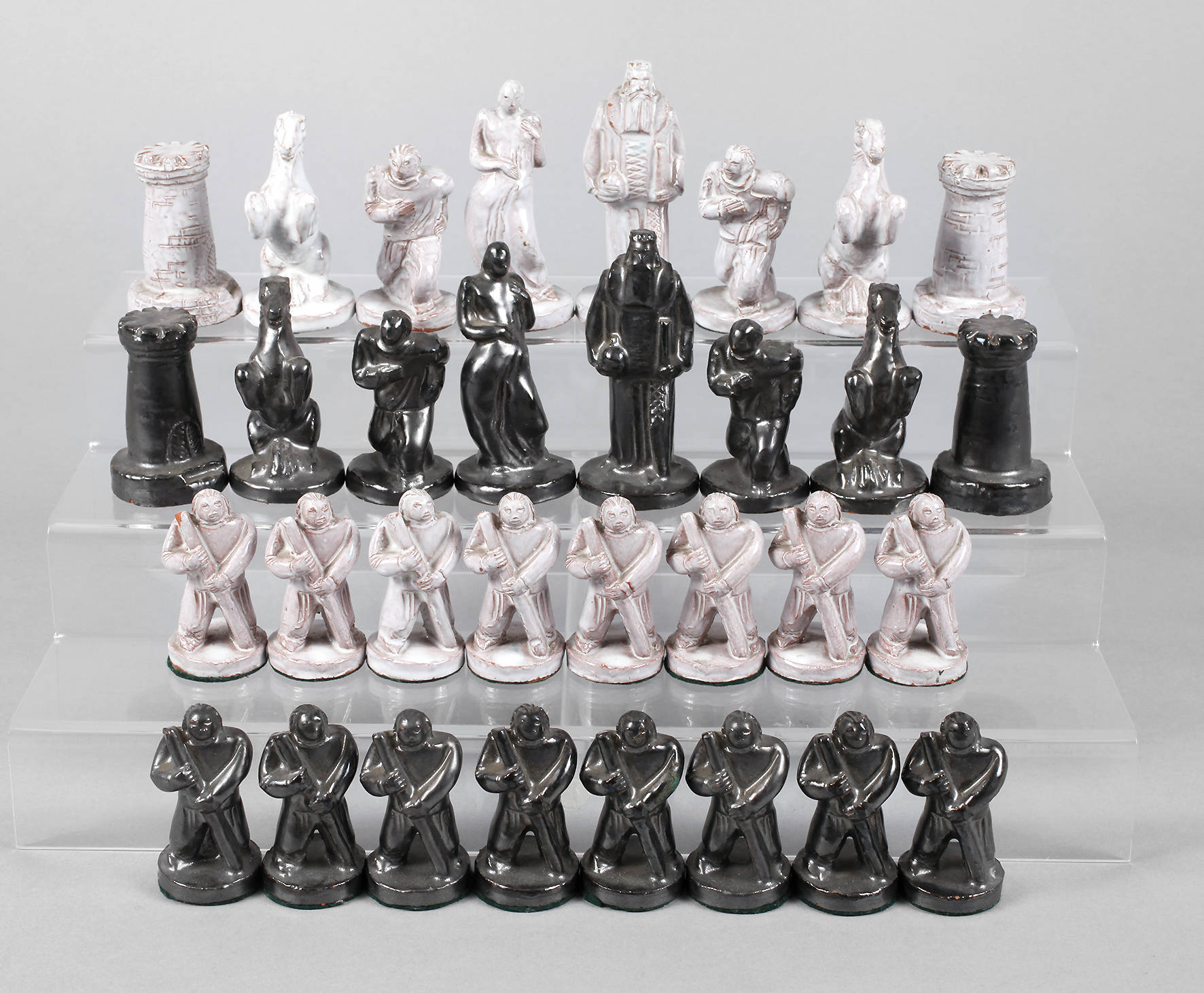 Schachspiel Art déco