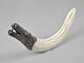 Figürlicher Zigarrenabschneider Walrosszahn