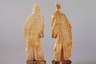Zwei barocke Elfenbeinschnitzereien