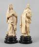 Zwei barocke Elfenbeinschnitzereien
