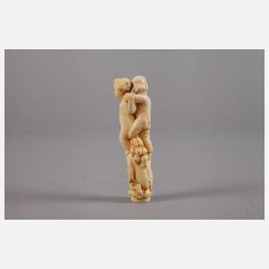 Figürliche Elfenbeinschnitzerei