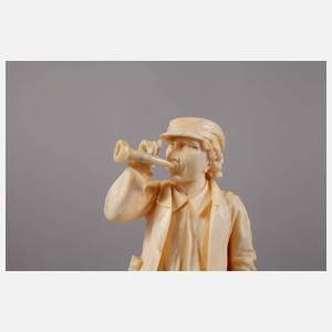 Figürliche Elfenbeinschnitzerei