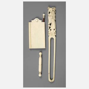 Drei Teile Elfenbein