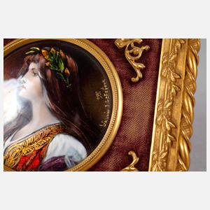 Emailmalerei nach Jules-Joseph Lefebvre