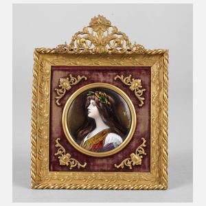 Emailmalerei nach Jules-Joseph Lefebvre