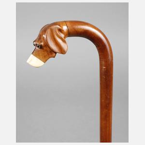 Spazierstock mit figürlichem Griff