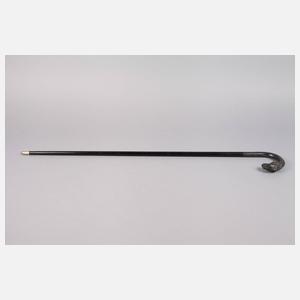 Spazierstock mit Löwenkopf