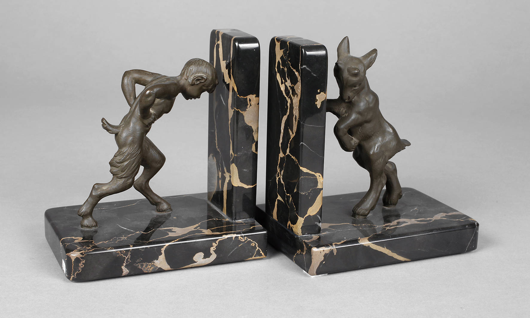 Paar Buchstützen Art déco