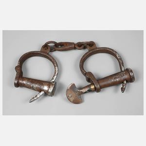 Handschellen mit Drehschlüssel
