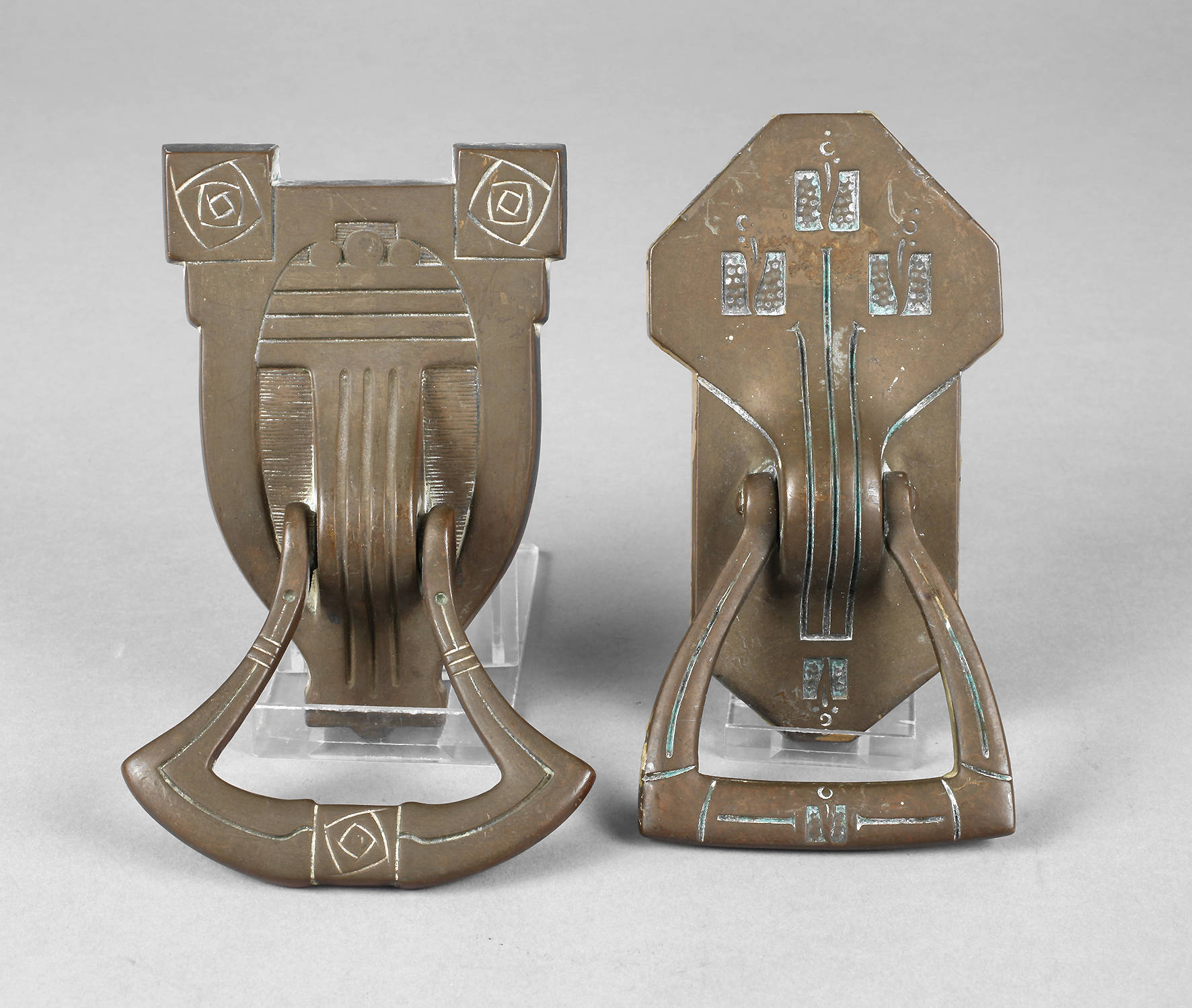 Zwei Türklopfer Jugendstil