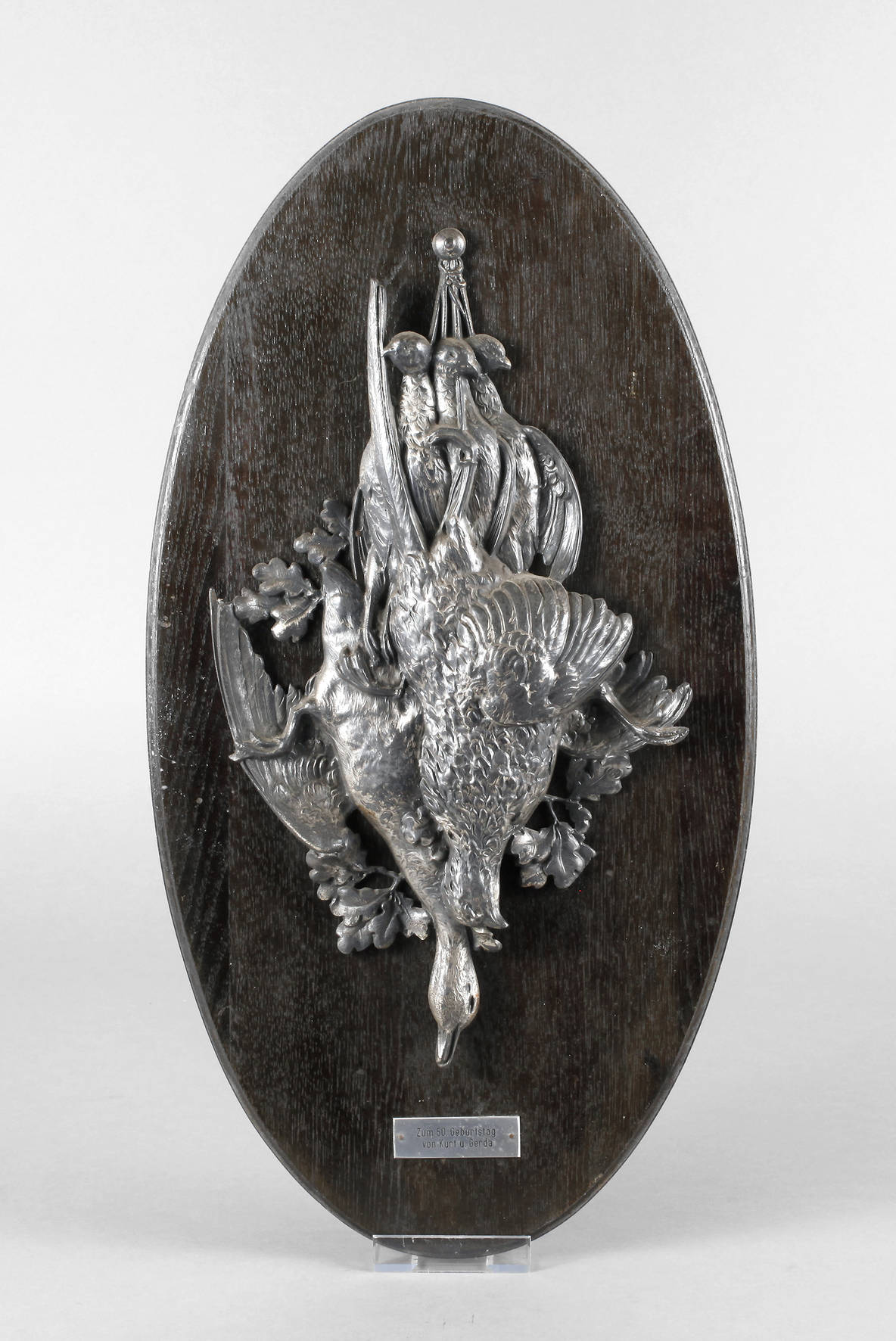 Jagdliche Wandplatte