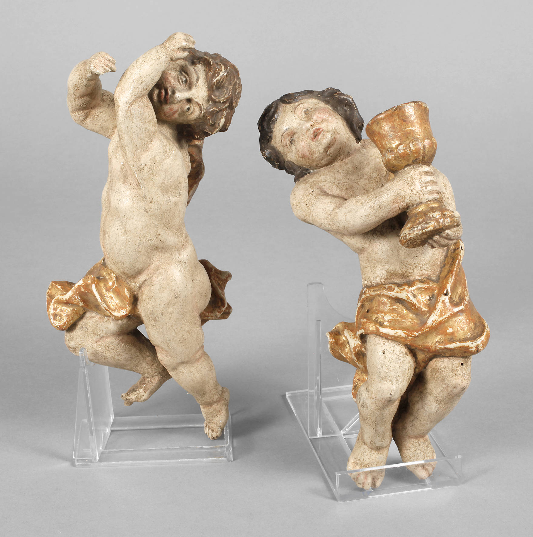 Paar Schwebeengel Barock