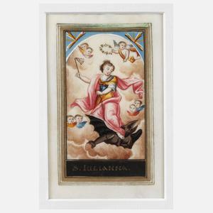 Kleines Heiligenbildnis