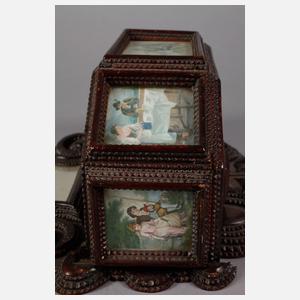 Wandkonsole Kerbschnitzerei