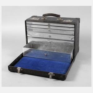 Koffer eines Handelsreisenden