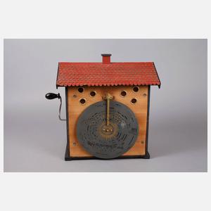 Tischdrehorgel als Haus