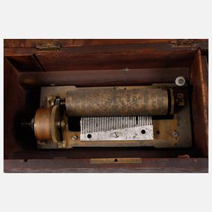 Vier Walzenspieldosen