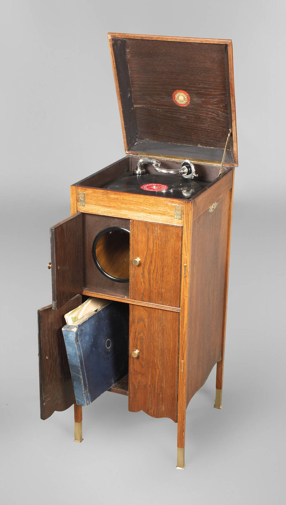 Schrankgrammophon Jugendstil