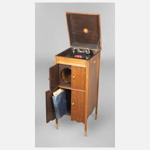 Schrankgrammophon Jugendstil