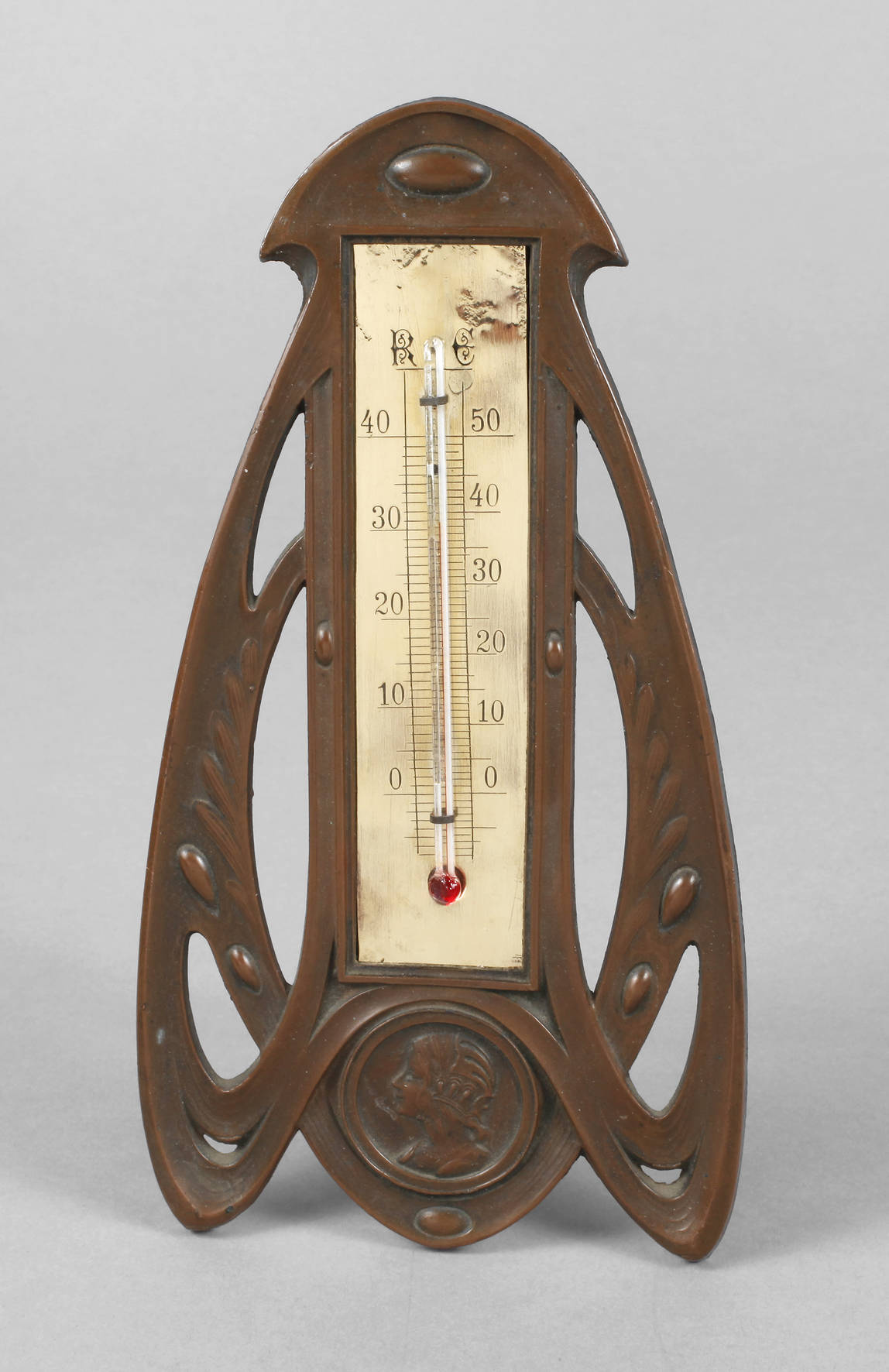 Tischthermometer Jugendstil