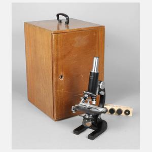 Mikroskop im Kasten