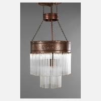 Große Hängelampe Jugendstil111