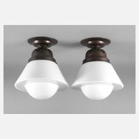 Paar Deckenlampen111