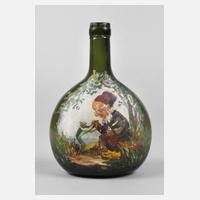 Bocksbeutel mit Handmalerei111