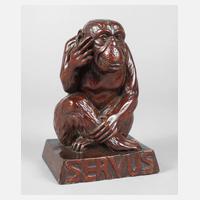 Werbefigur ”Servus”111