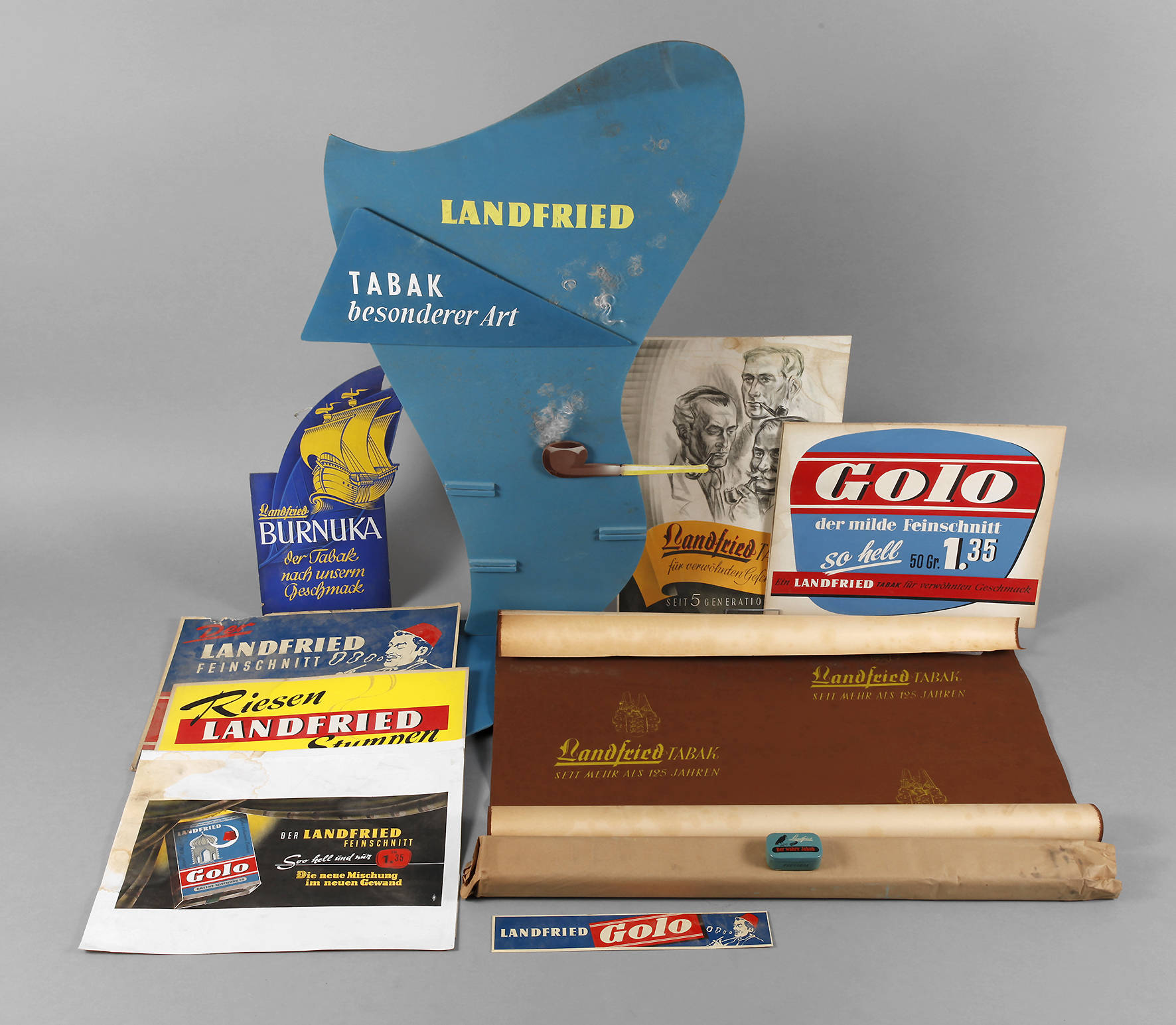 Konvolut Werbung Landfried