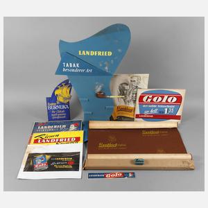 Konvolut Werbung Landfried