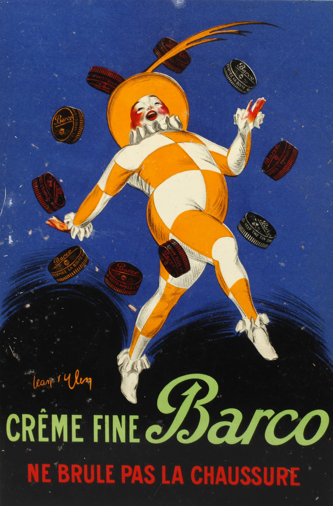 Blechwerbeschild Barco