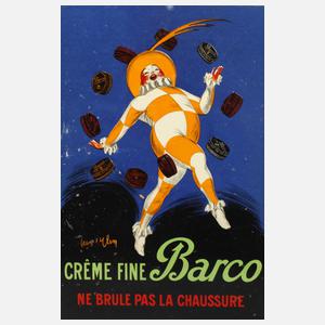 Blechwerbeschild Barco