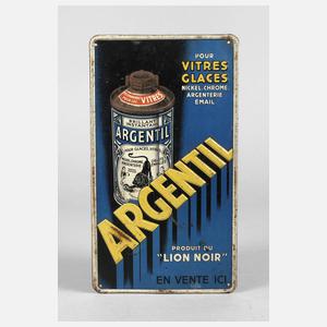 Werbeschild Argentil
